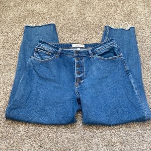 Abercrombie Curve Love High Rise The Mom Jeans